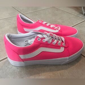 Hot pink Vans